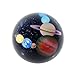 H&D Crystal Solar System Dome Paperweight Table Centerpiece 80mm