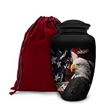 Honorary Memorials Patriotic Hearts Eagle Urn for