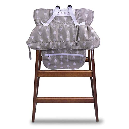 image for Lekebaby 2-in-1 Shopping Cart Seat Cover Restaurant High Chair Cover f