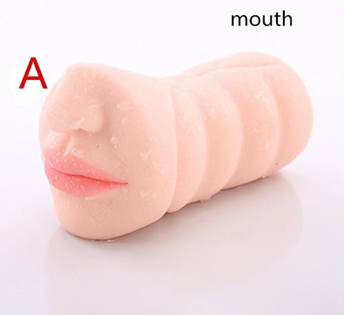 PBTCN SHIRT Tools for Sale 3 Type SexLifelike Silicone Oral Toy Male Masturber Toys Stroker Toys Man,A