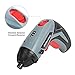 WORKPRO Cordless Rechargeable Power Screwdriver, Powered by 3.6V Li-ion Battery, USB Charging Cable and 10-Piece Bits Included