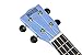 Mahalo Ukuleles MR1LBU Rainbow Series Soprano Ukulele,Light Blue