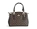 Coach Signature Mini Kristie Carryall - Brown/Black