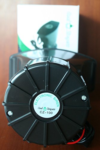 Cool-Zingers-100-Watt-Police-Siren-5-Sound-Emergency-Vehicle-Warning-Speaker-PA-System-Microphone-12v