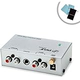 Compact Turntable Phono Preamp for Soundbars , Easily Connect Your Soundbar to Your Turntables - Works with Vizio S3821w-C0 / S4251w-B4 , Sony HT-CT660 , Samsung HW-F355 , LG NBN36 , Yamaha YAS-101BL , and Many Other Soundbar Systems *Includes Bonus Accessory Bag and Cleaning Cloth