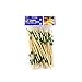 Royal 4.75 Inch Green Bamboo Ball Picks, Package of 100