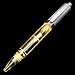 FlashingBlinkyLights Plastic Light Up Multicolor LED Pen with Silver Barrel