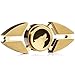 LOUP Gold Fidget Spinner - Gold Brass Metal Stress Reducer Executive Toy - R188 Bearings - Fidget Toys - For ADD, ADHD, Anxiety, and Autism