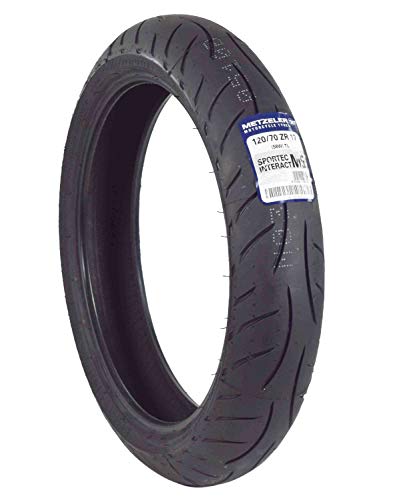 Metzeler Sportec M5 Front and Rear Motorcycle Radial Sport Bike Tires Set (120/70ZR17 Front 180/55ZR17)