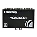 Panlong 2-Port VGA Switch 2 in 1 Out for PC or Monitor Sharing or Switching