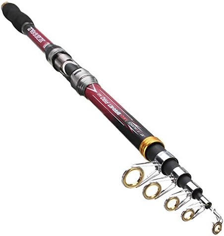 2.1~3.6m Superhard Carbon Fiber Telescopic Spinning Pole Fishing Rod Travel(R1)