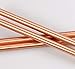 zeakko Copper Straw Cleaning Brush Included For Moscow Mule Mug (Set of 4), 8.5 inch