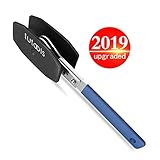 Brake Caliper Press,TUTOOLS Car Brake Caliper Ratcheting Piston Spreader Press Tool,Wrench Spreader Tools with 2 pcs Steel Plates,360 Degree Ratchet Swing(Blue)