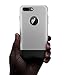 Spigen Classic C1 [10th Anniversary Limited Edition] [Retro] Designed for iPhone 8 Plus Case (2017) - Aluminum Gray
