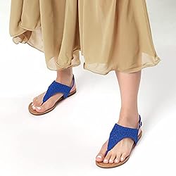 DREAM PAIRS Medinie Womens Rhinestone Casual Wear