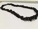 Arthritis Carpal Tunnel Necklace - 18 Inch Raw UnPolished Cherry Black Baltic Amber Adult Certified authentic Swelling, sciatica, headache migraine, back ache