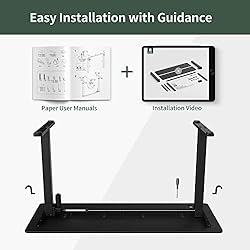 FEZIBO Height Adjustable Electric Standing Desk, 48