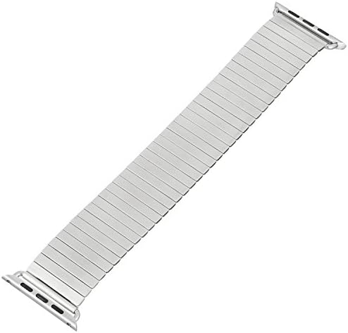 XISTWEAR Silver Watch Band for the 42mm Apple Watch - M/L