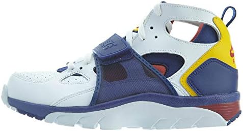 nike huarache purple and yellow