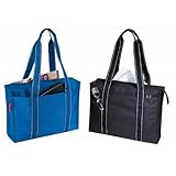 Poly Zipper Tote Bag