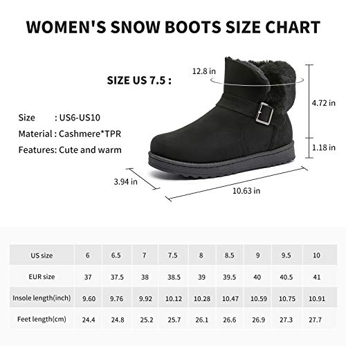 AOMAIS-Womens-Winter-Snow-Boots-Warm-Ankle-Booties-Short-Boots-with-Buckle-Brown-Black