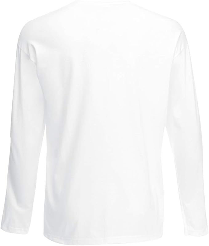 fruit of the loom long sleeve crew neck cropped sweatshirt