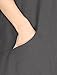 Mordenmiss Women's Cotton Linen Tunic Tops Hi-Low Dresses with Pockets L-Dark Gray