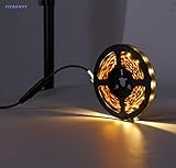 SUPERNIGHT (TM) 16.4ft 5M SMD 5050 Red Waterproof Led Flexible Flash Strip 300 Leds LED Light Strip 60Leds/M Multifunctional