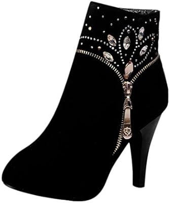 high heeled safety boots