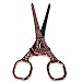 Scissors for Sewing Fabric, Vintage Eiffel Tower Design Steel Straight Detail Shear ScissorsSmall for Craft Artwork Thread Needlework DIY Supplies BROSHAN
