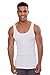 Men's Ribbed Tank Top - Single Pack Undershirt In Bamboo Viscose by Texere (Natural White, Large/Tall) Best Birthday Gifts For Dad Father Husband MB6003-NWH-LT
