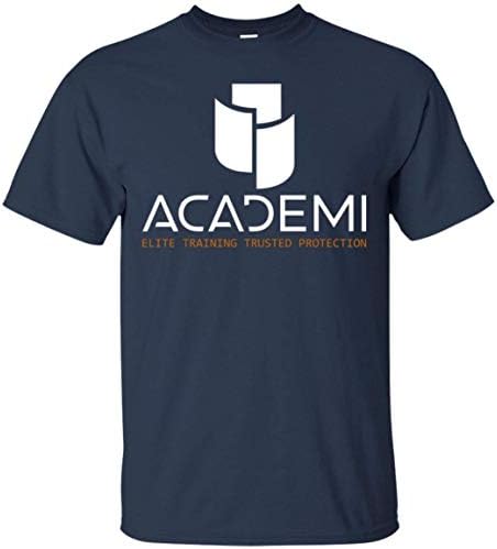 MoieyQFanch Cool Academi Elite Training Trusted Protection Men's Short Sleeve Soft Cotton T-Shirt