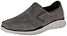 Skechers Sport Men's Equalizer Mind Game Slip-On Loafer,Charcoal Suede,9.5 M US