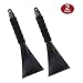 2 Pack Snow Ice Scraper for Car with Foam Handle,Heavy-Duty Frost and Snow Removal Tool for Car Windshield and Window primary