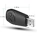 USB Bluetooth 4.2 Receiver 3.5mm aux Input Jack Adapter Portable Hands-free Calling Music Streaming Car Kits Built-in Mic MP3 Player Decoding tf Card Reader for PC/Automotive/Home Audio Stereo System