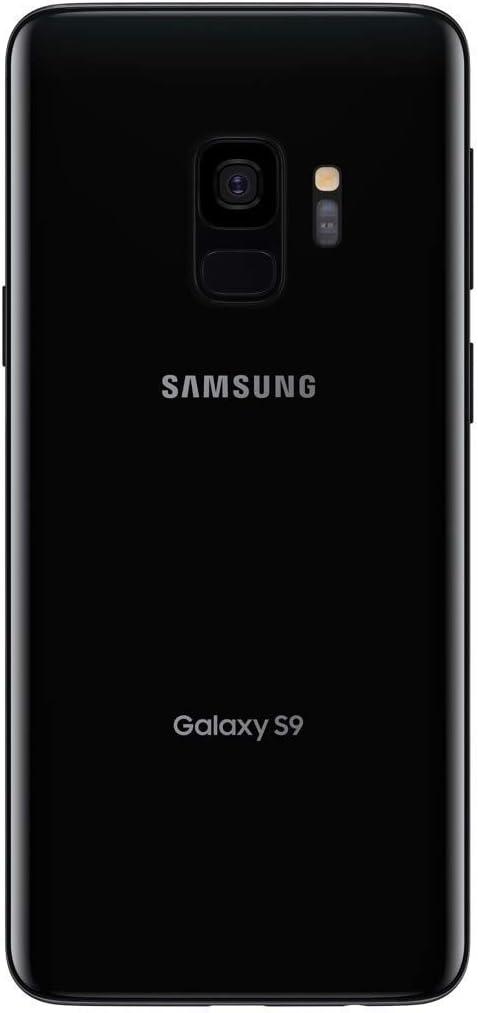 Samsung Galaxy S9, 64GB, Midnight Black - Fully Unlocked (Renewed)