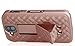 Nakedcellphone Case Compatible with Kyocera Duraforce Pro Phone, Rose Gold Pink Slim Hard Shell Cover with Kickstand for E6810, E6820, E6830, E6833, E6800