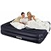 Intex Pillow Rest Raised Airbed with Built-in Pillow and Electric Pump, Queen, Bed Height 16.5″thumb 1