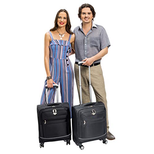 Flight Knight Lightweight 8 Wheel 840d Soft Case Suitcases Maximum