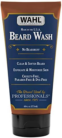exfoliating beard wash