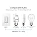 TREATLIFE Smart Light Bulb, Smart Wi-Fi Led Light Bulb Works with Alexa, Google Assistant and IFTTT, 16 Million RGBCW Color Changing Dimmable Light Bulb, A19 E26 8W (60W Equivalent), Schedule, 6 Pack
