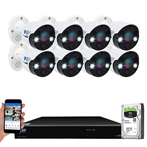 GW Security 8 Channel 8 Megapixel AI Recognition/Person/Vehicle