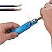 Reliatronic All-in-One Electric Eraser with Manual Pencil Sharpener, Auto Erasers with 20 Eraser Refills and 1 Eraser Brush, Blue