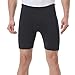 Przewalski Men's Mountain Bike MTB Shorts, Baggy Biking Cycling Shorts Removable Padded Underliner,2:Black Shorts with Liner,Large
