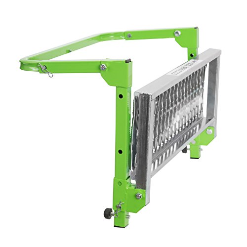 OEMTOOLS 24913 Adjustable Step | Non-Slip Textured Steel Platform | Rated up to 300 lbs. | Fits Any Tire from 9 to 13 inches in Diameter | Green Powder-Coat Finish | Folds for Storage - Thumbnail 4