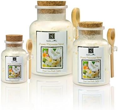 Organic Polynesian Monoi Bath Salt by Nabila K (3.5oz)