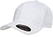 Original Flexfit Pinstripe Hat Baseball Blank Cap Fitted Flex Fit 6195P Large/Xlarge - White/Black