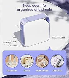 Vixic Label Makers D1600 Label Maker Machine, Mini