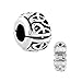 Charmed Craft Vintage Irish Celtic Knot Charms Clip Lock Stopper Charms Beads for Bracelets
