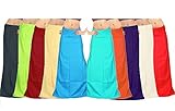 Saree Petticoat (60 Color Options) 100% Cotton Adjustable Waist (With Nada/String) ( Free Size Stitched )